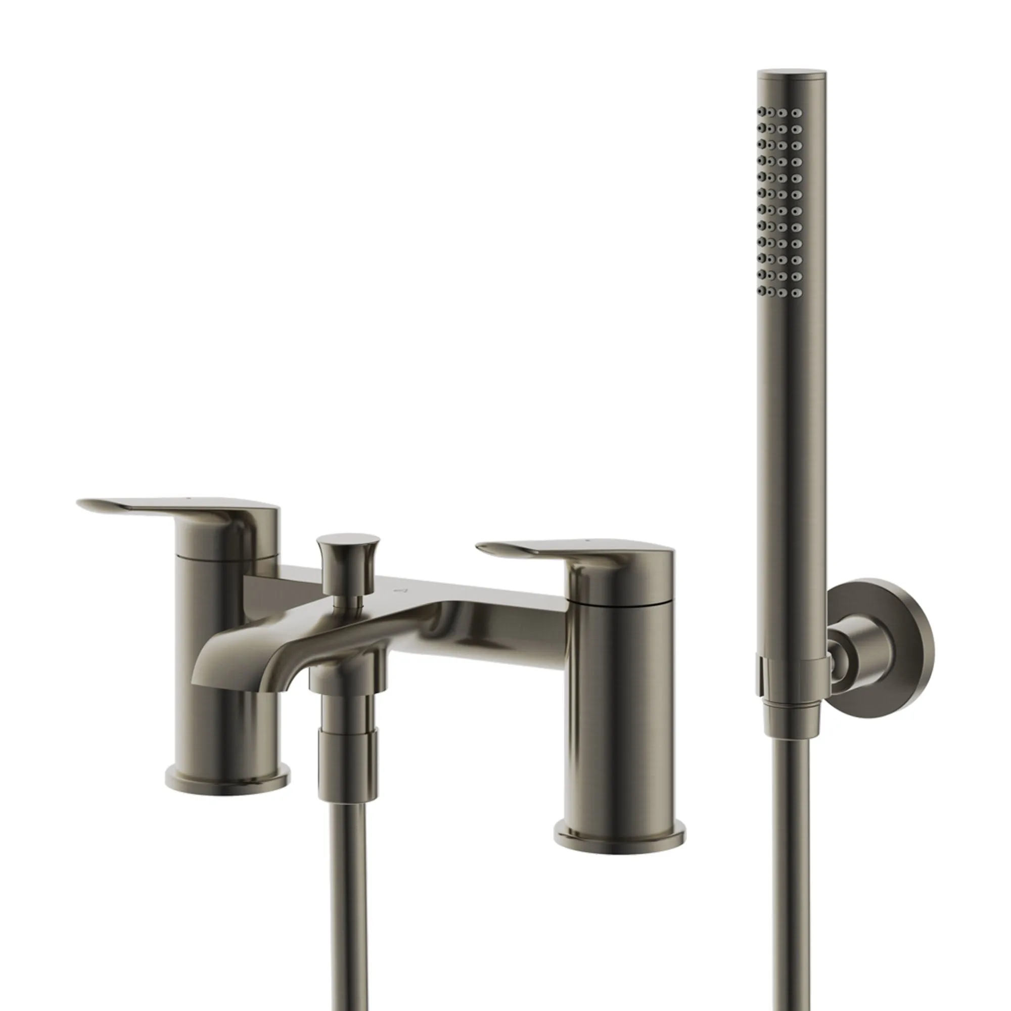 Lucca Deck Mounted Bath Shower Mixer with Handset