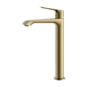 Lucca Tall Basin Mixer Tap with Click-Clack Waste