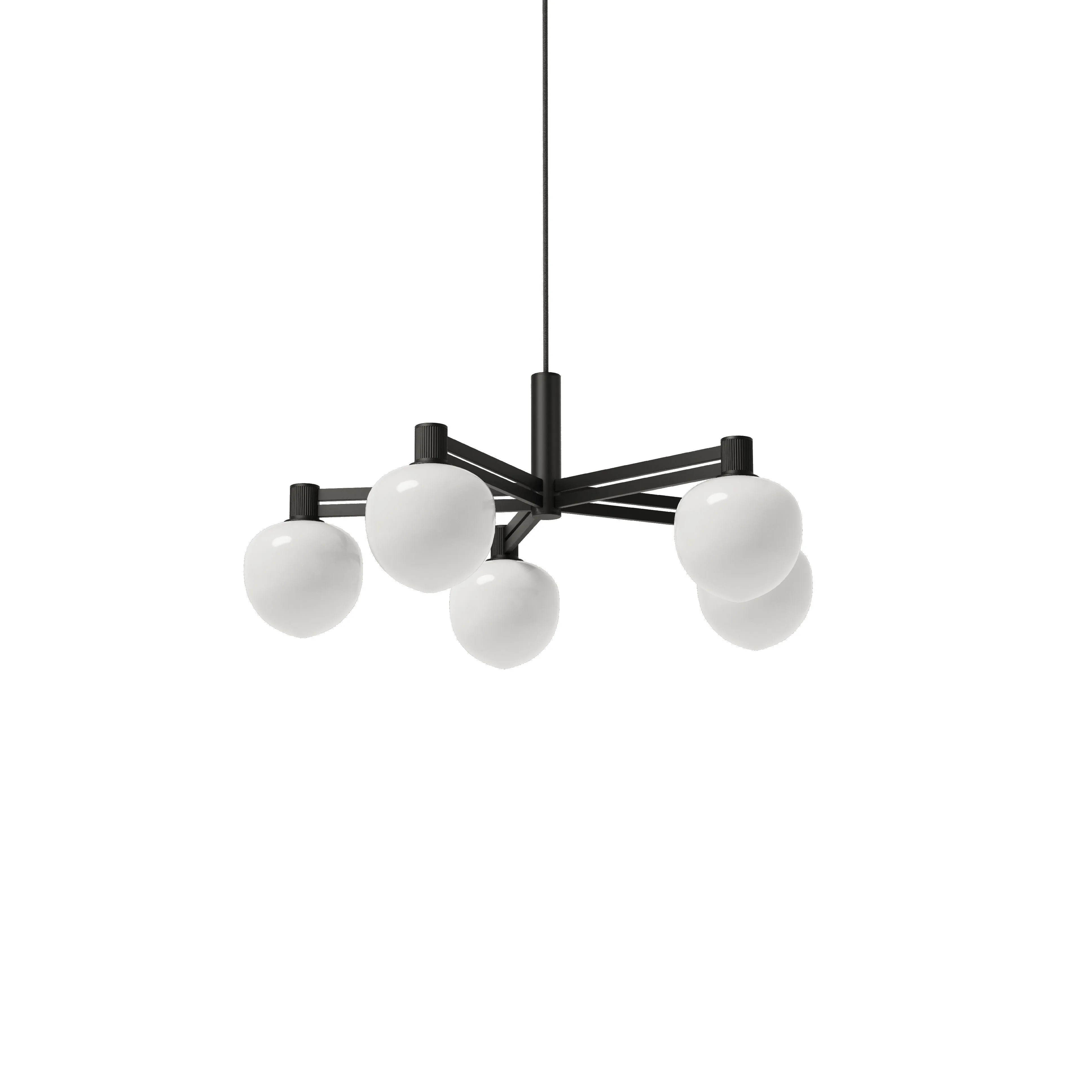 Lyfa Memoir Chandelier 120 V, Black