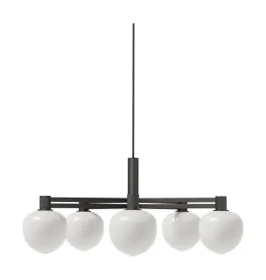 Lyfa Memoir Chandelier 120 V, Black