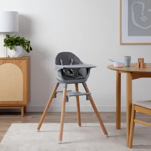 Macey 3-in-1 Highchair - Grey Mocka