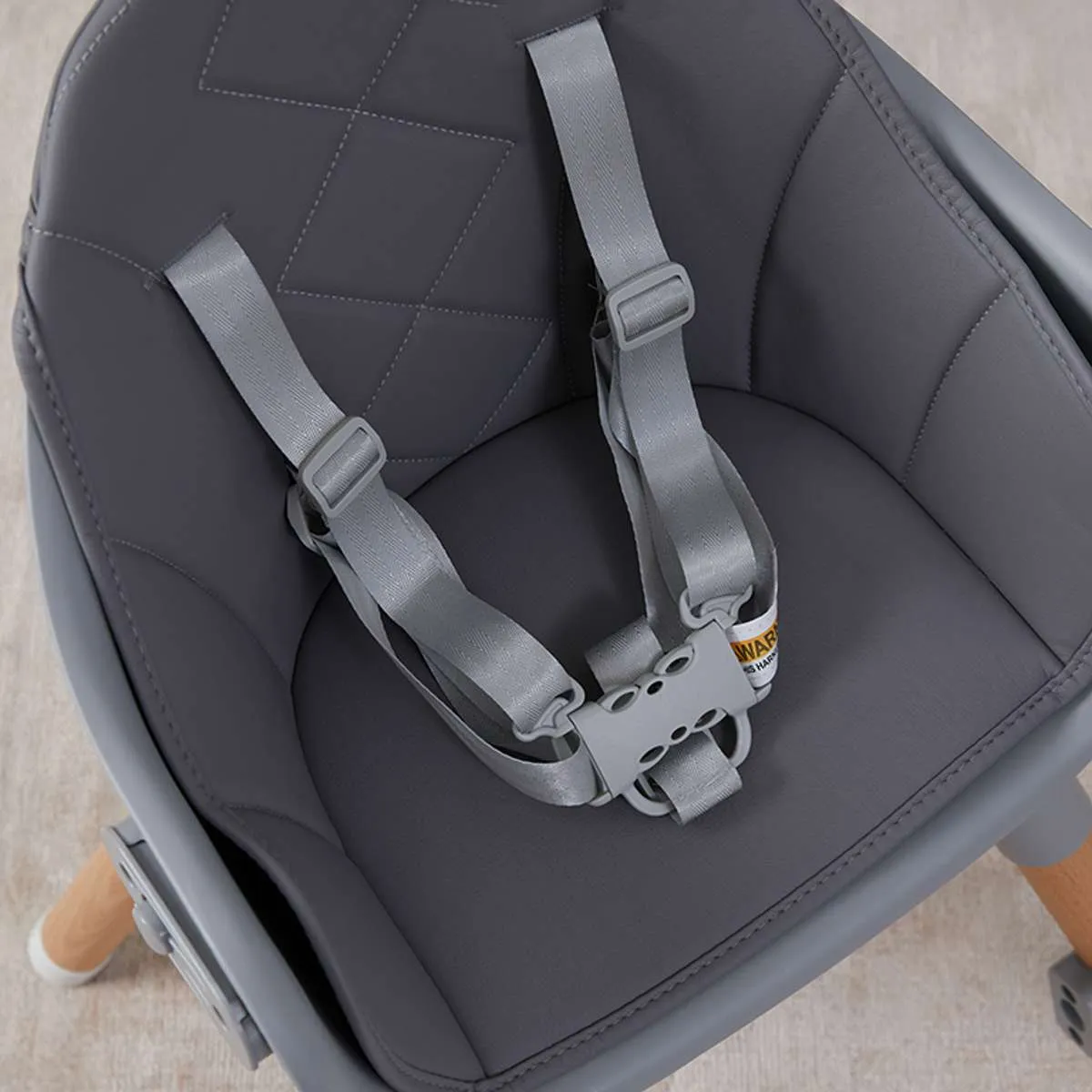 Macey 3-in-1 Highchair - Grey Mocka