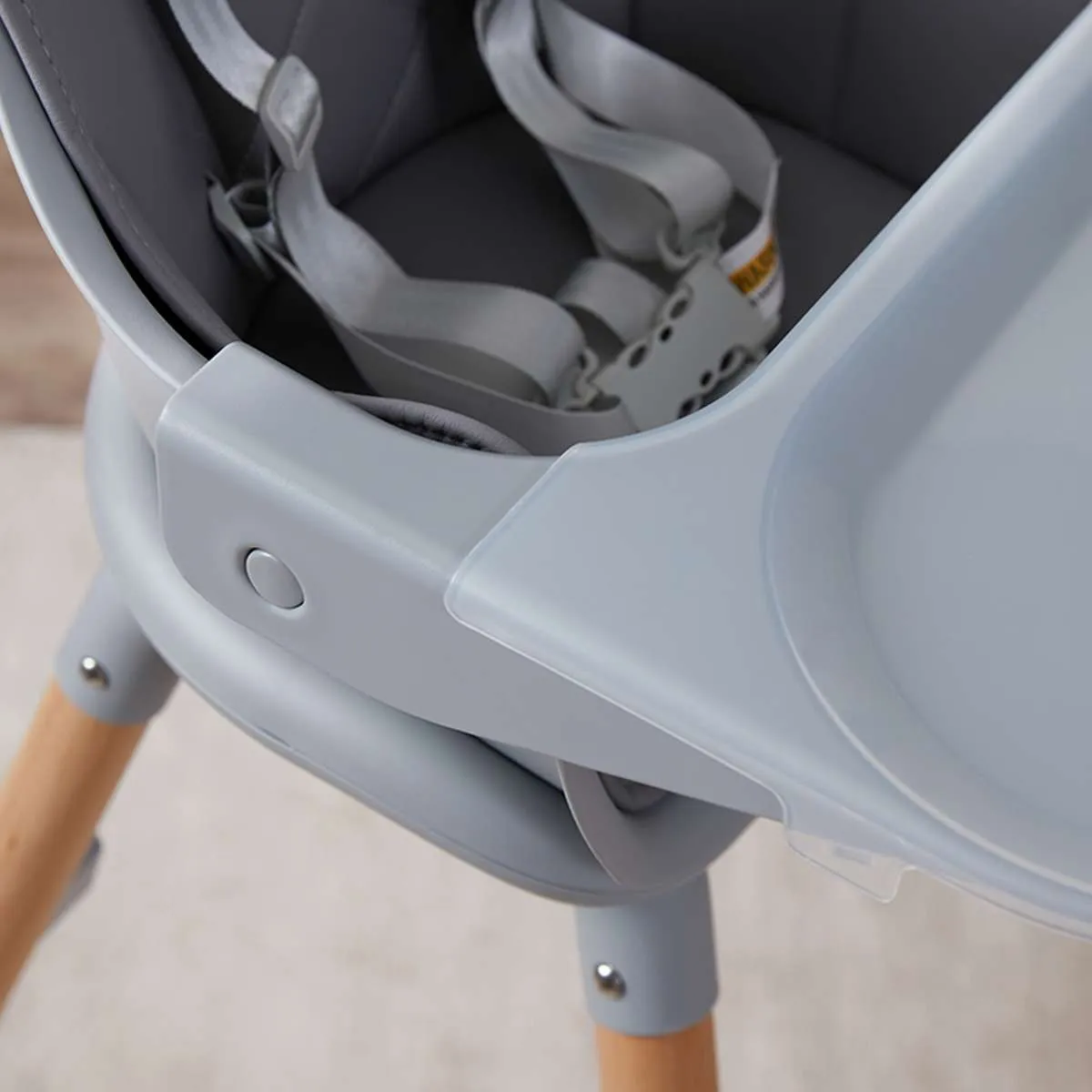 Macey 3-in-1 Highchair - Grey Mocka