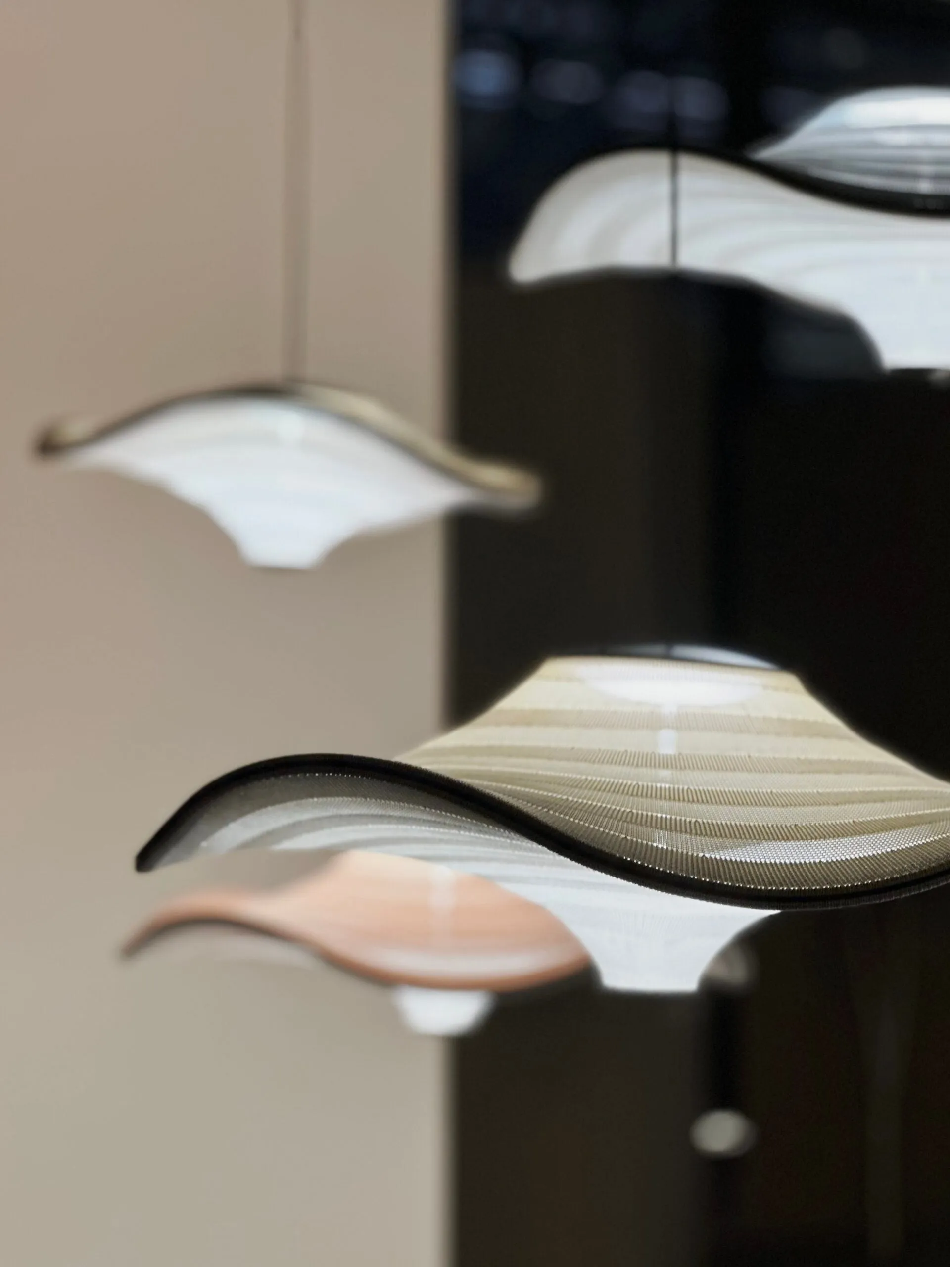 Made By Hand Flying Lamp 58, Haze Blue