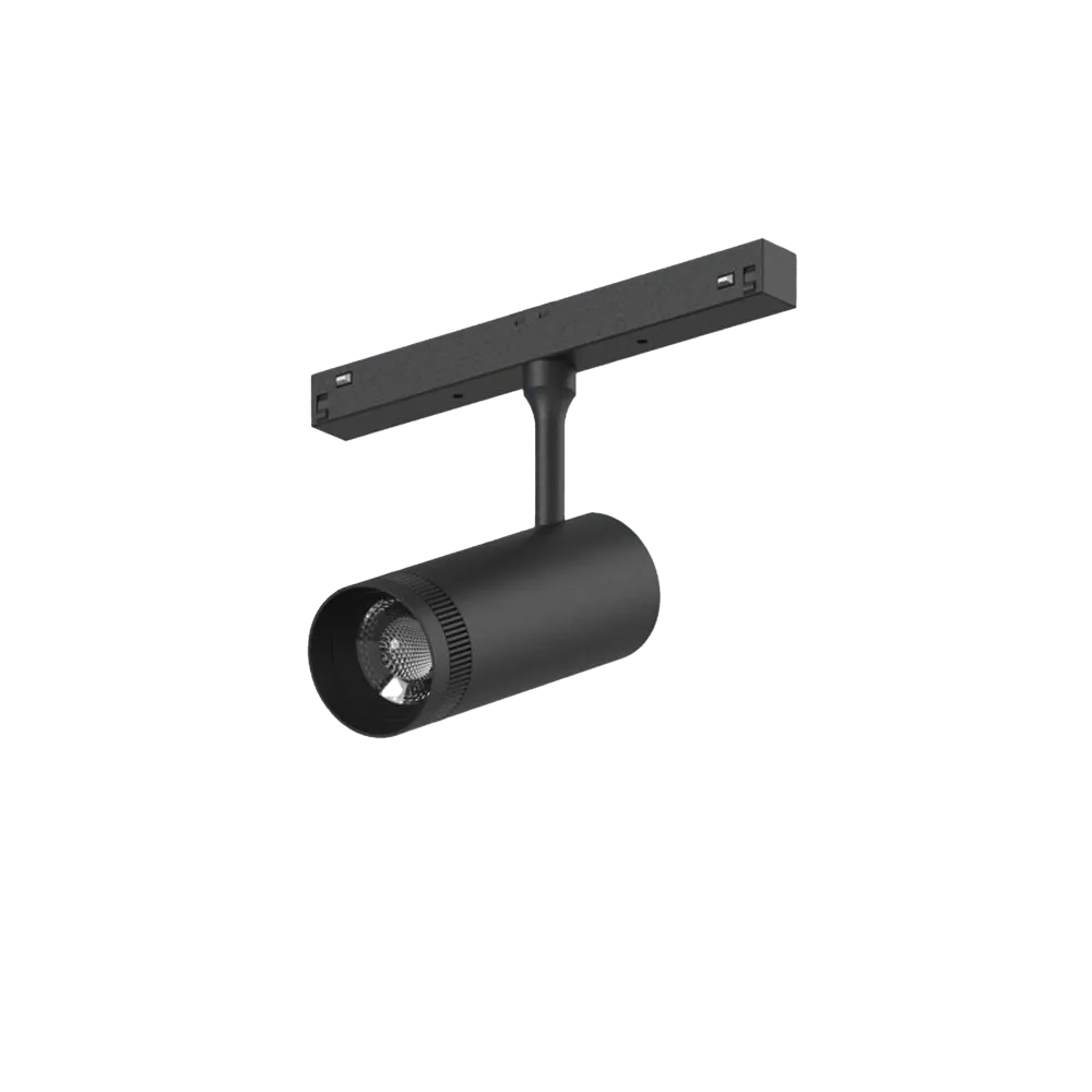 Magnetic Track Lights Spotlight 5w 3K Size:45x113mm Black