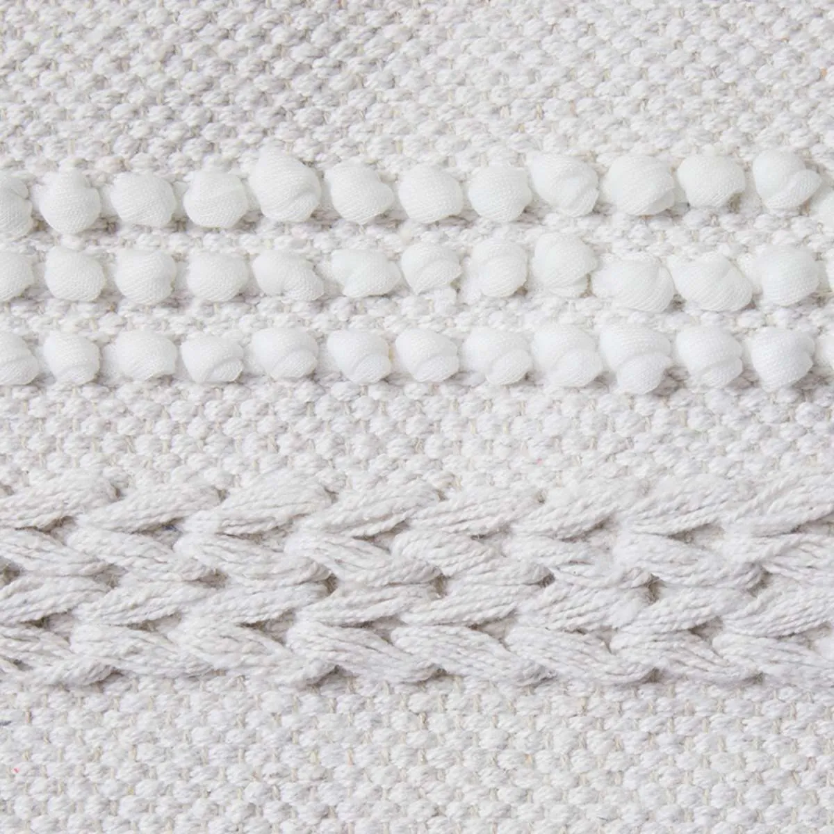 Majorca Cotton Floor Rug - Extra Large Mocka