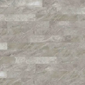 Marble Experience Orobico Grey Listello Mix Porcelain Tile Set 20x120cm
