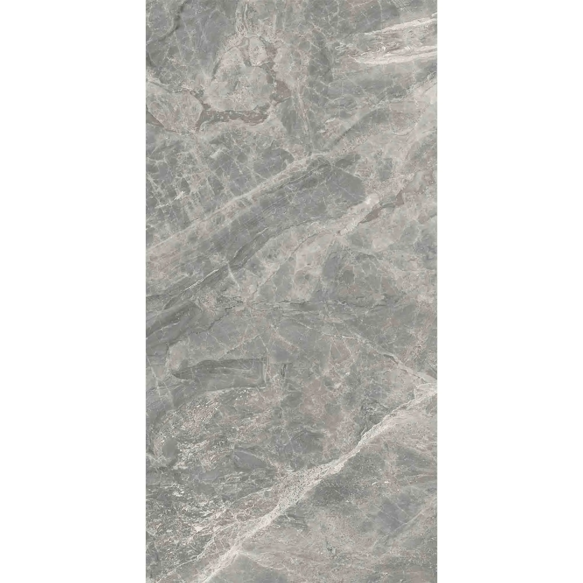 Marble Experience Orobico Grey Marble Effect Porcelain Tile 60x120cm Polished