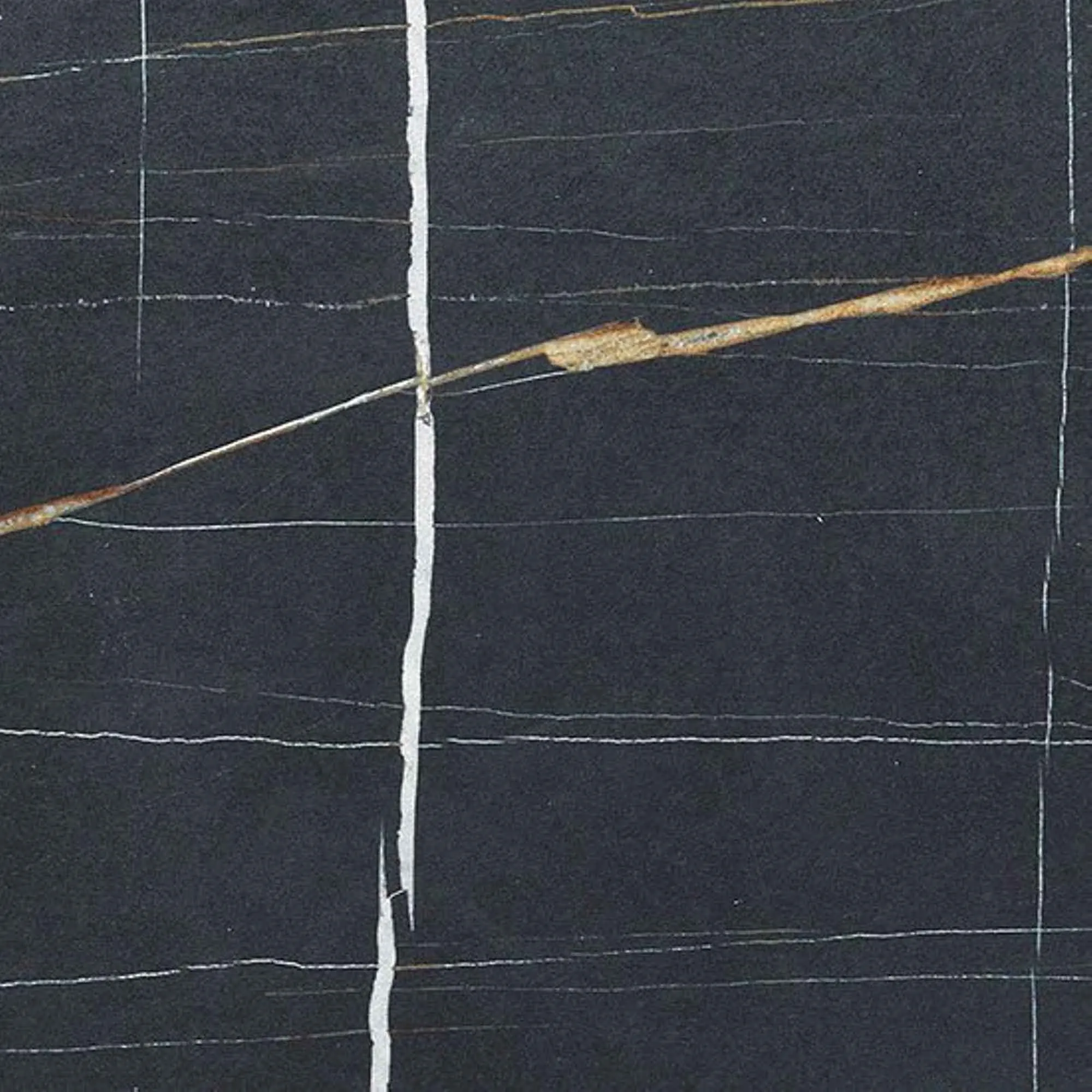 Marble Experience Sahara Noir Marble Effect Porcelain Tile 60x120cm Matt