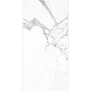 Marble Experience Statuario Lux Marble Effect Porcelain Tile 60x120cm Polished