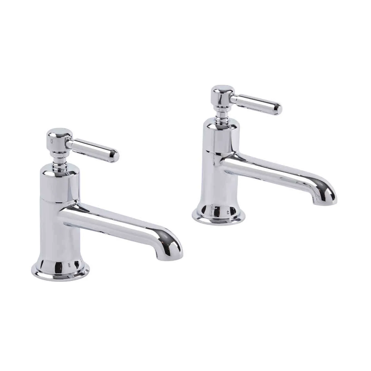 Marston Hot and Cold Basin Taps Chrome
