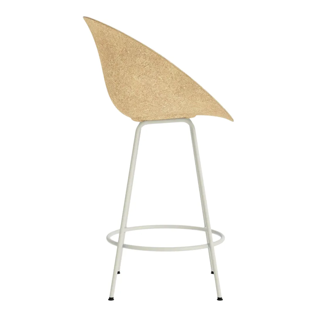 Mat Counter Chair w/ Arms - Front Upholstered