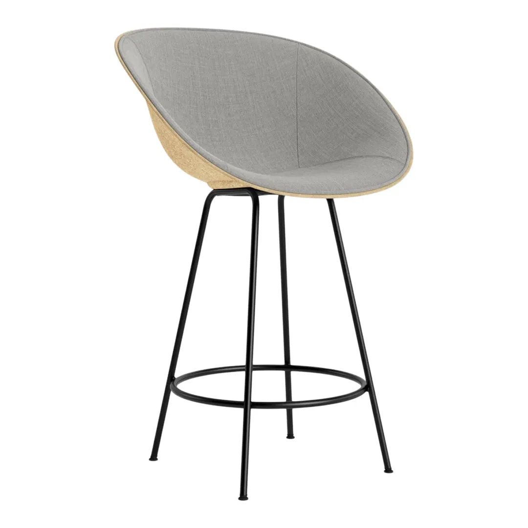 Mat Counter Chair w/ Arms - Front Upholstered
