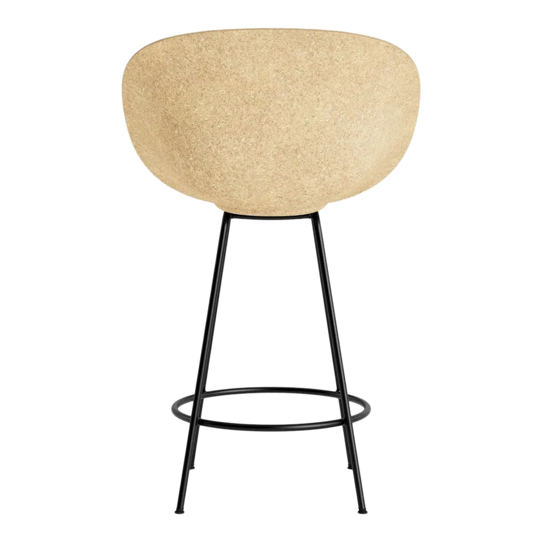 Mat Counter Chair w/ Arms - Front Upholstered