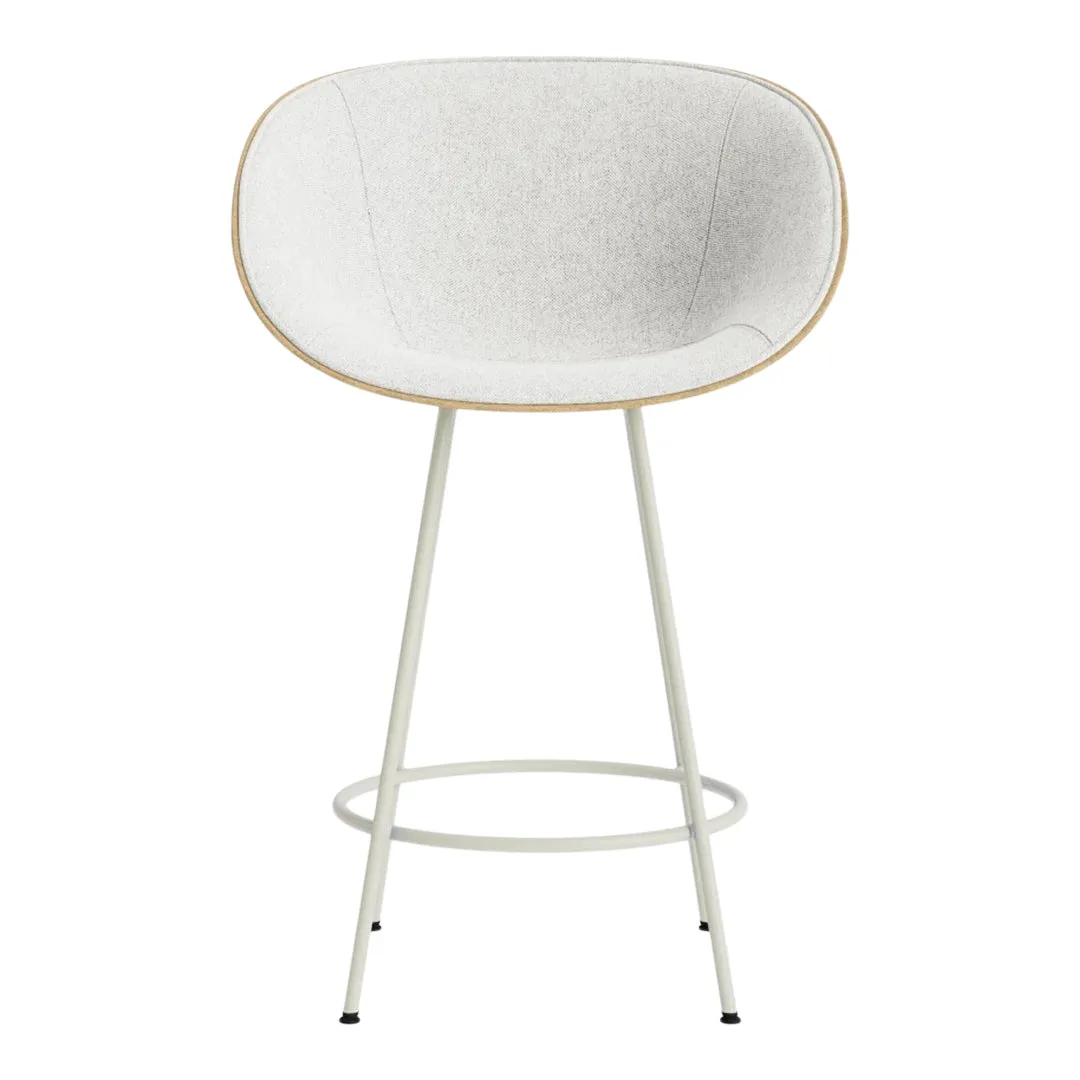 Mat Counter Chair w/ Arms - Front Upholstered