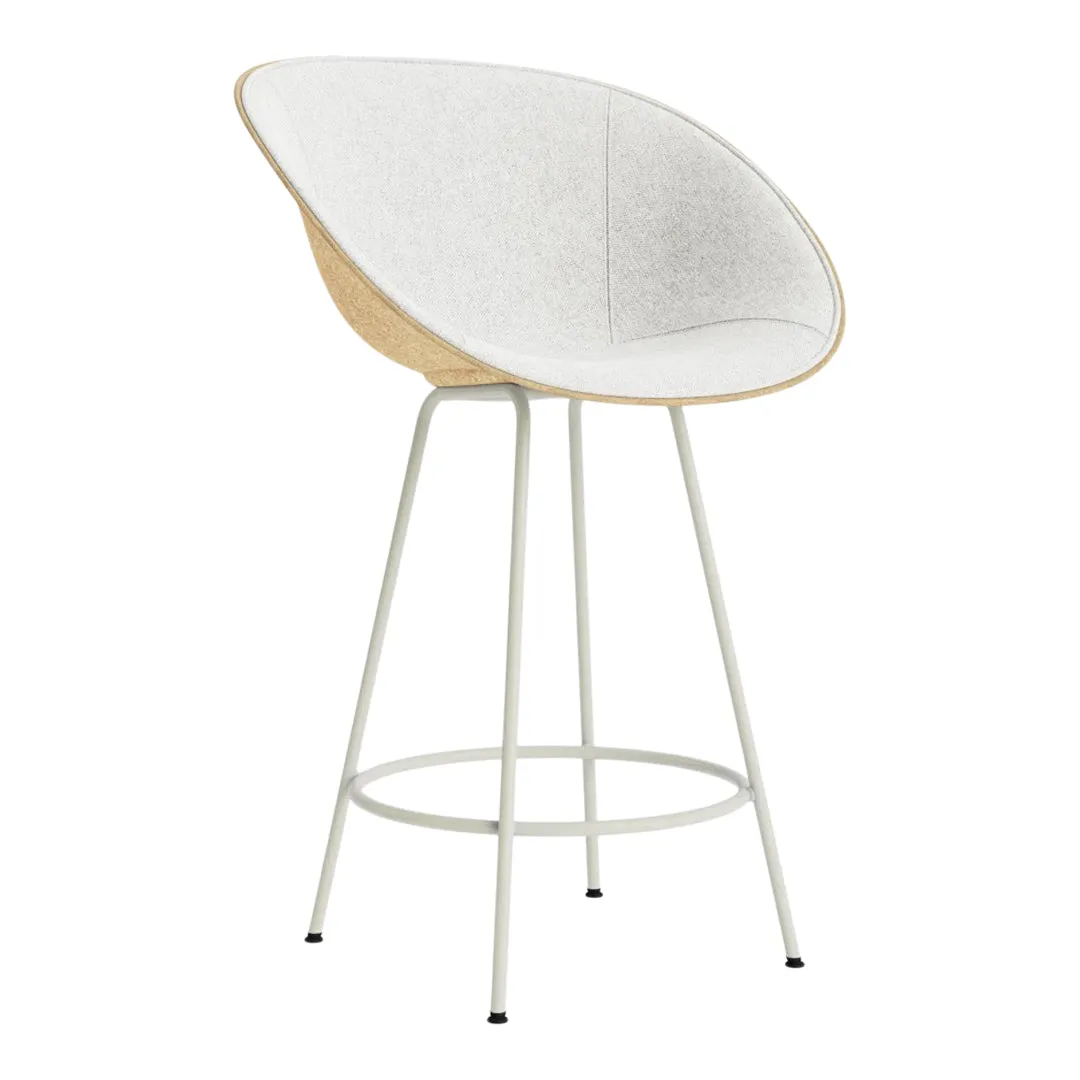 Mat Counter Chair w/ Arms - Front Upholstered