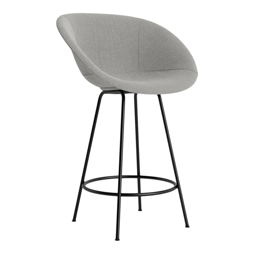 Mat Counter Chair w/ Arms - Fully Upholstered