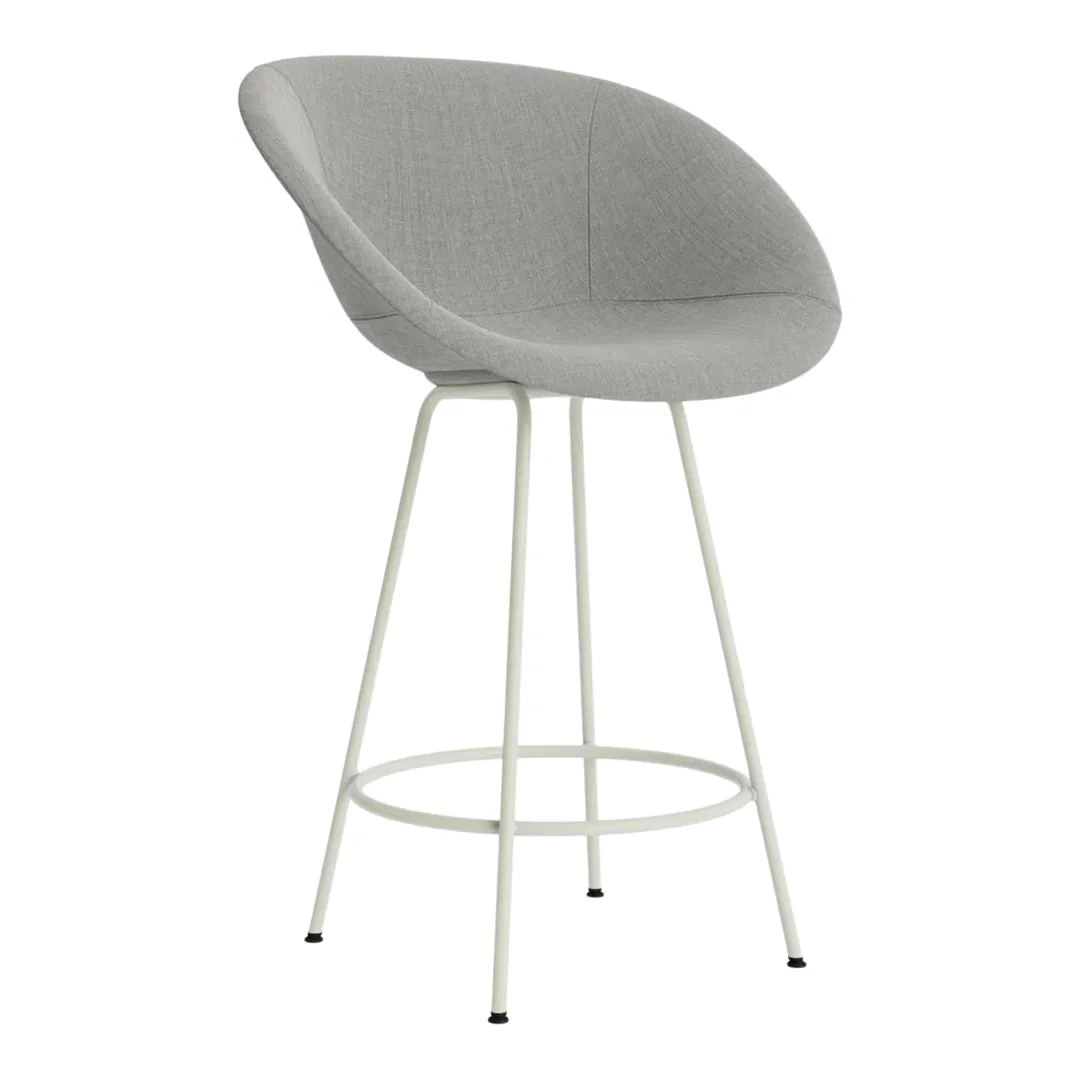 Mat Counter Chair w/ Arms - Fully Upholstered