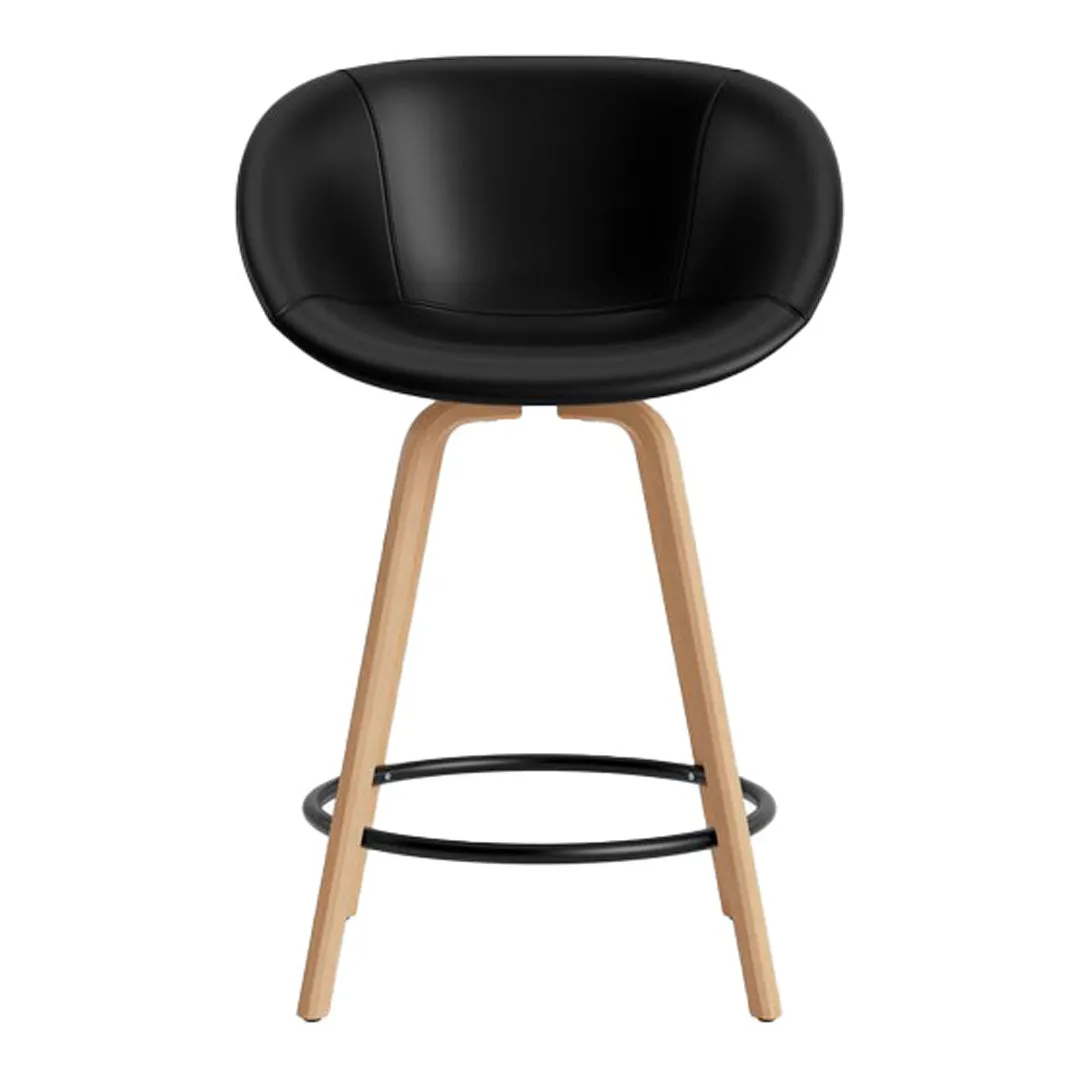 Mat Counter Chair w/ Arms - Fully Upholstered
