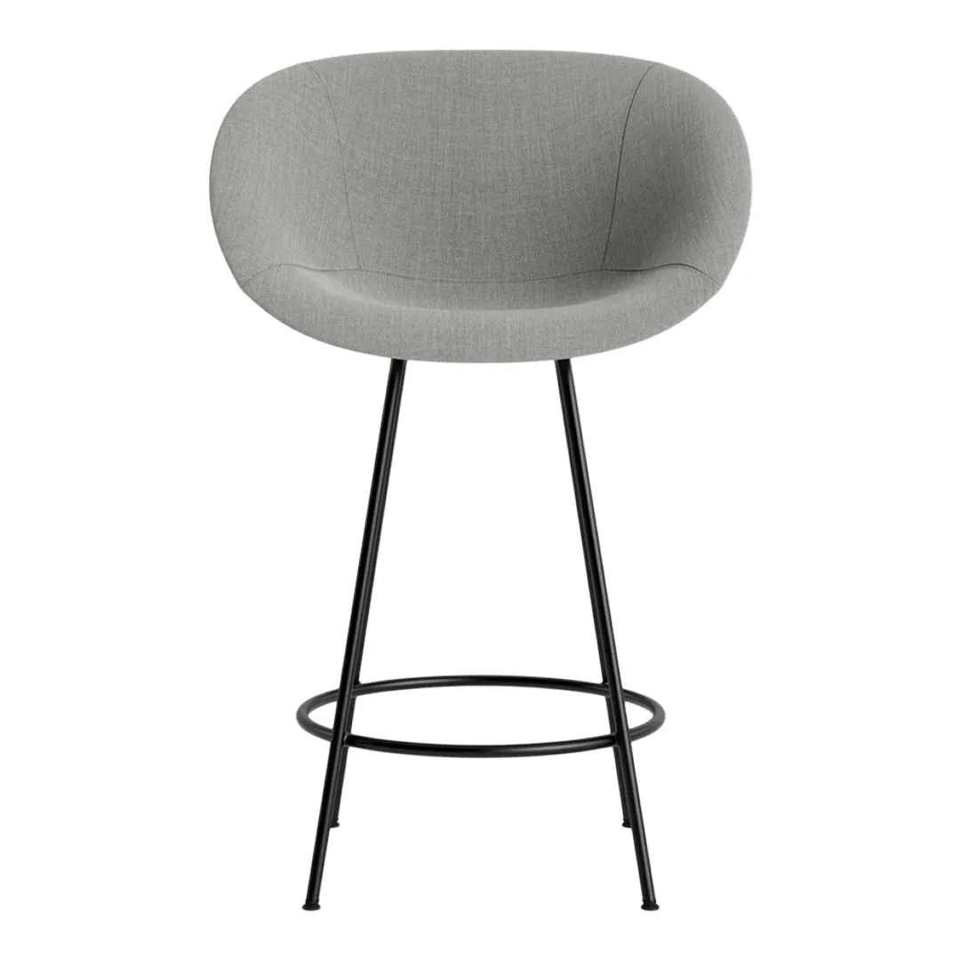 Mat Counter Chair w/ Arms - Fully Upholstered