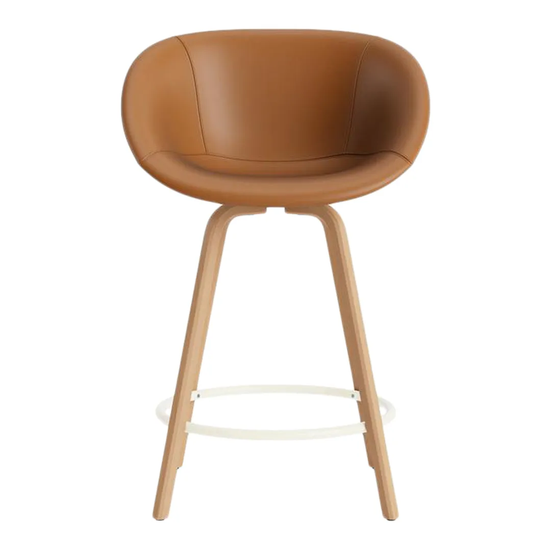 Mat Counter Chair w/ Arms - Fully Upholstered