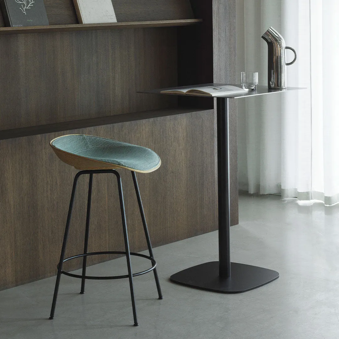 Mat Counter Stool - Front Upholstered