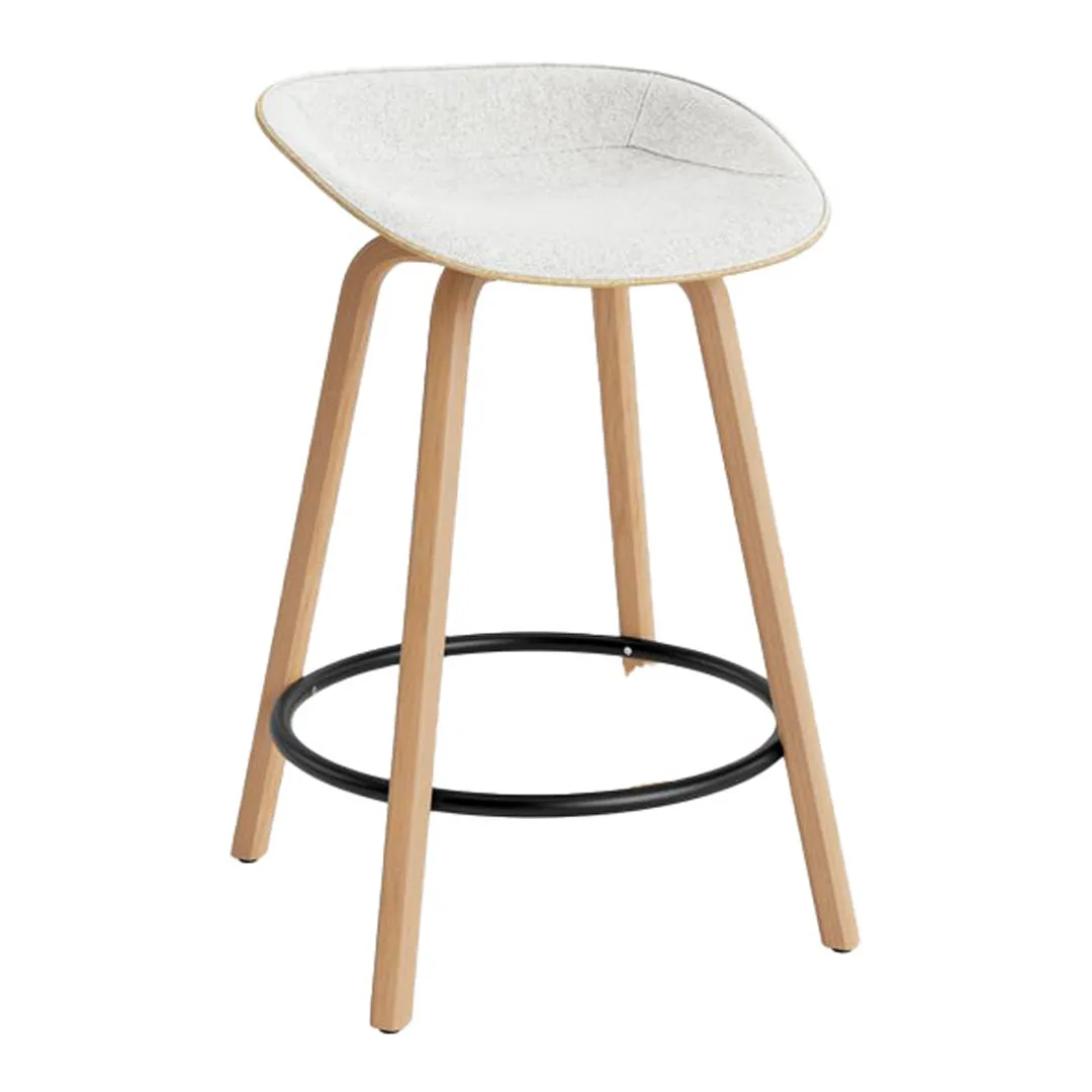 Mat Counter Stool - Front Upholstered