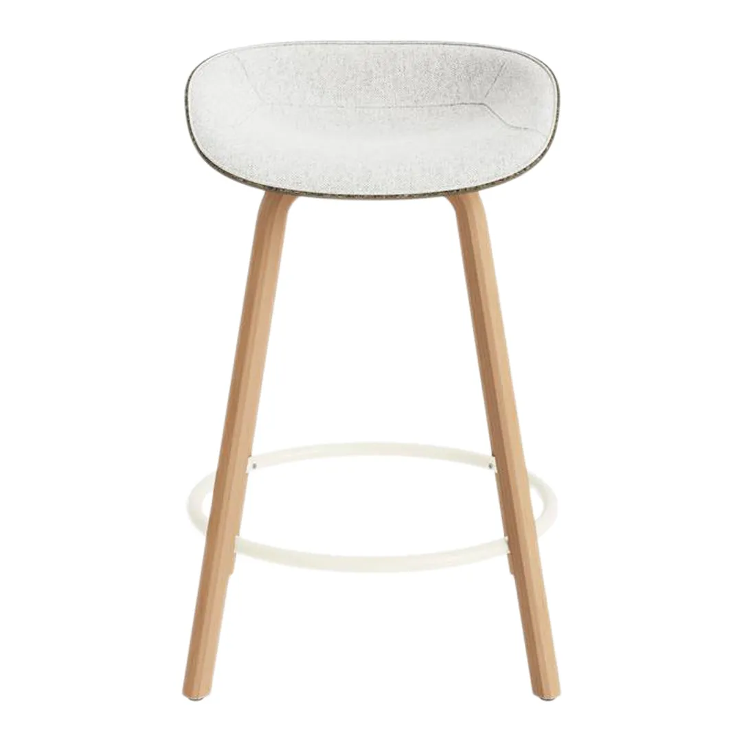 Mat Counter Stool - Front Upholstered
