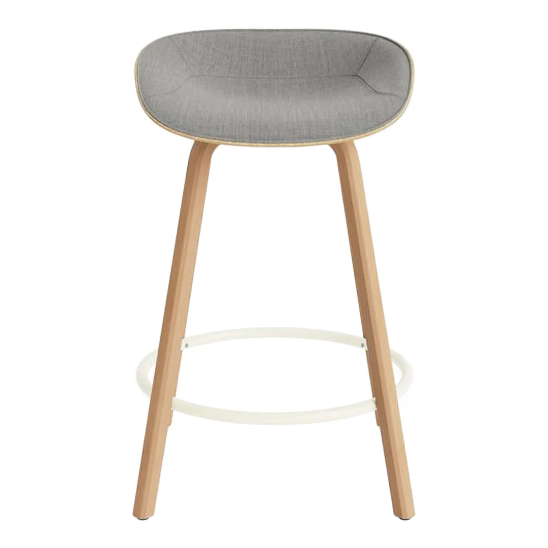 Mat Counter Stool - Front Upholstered