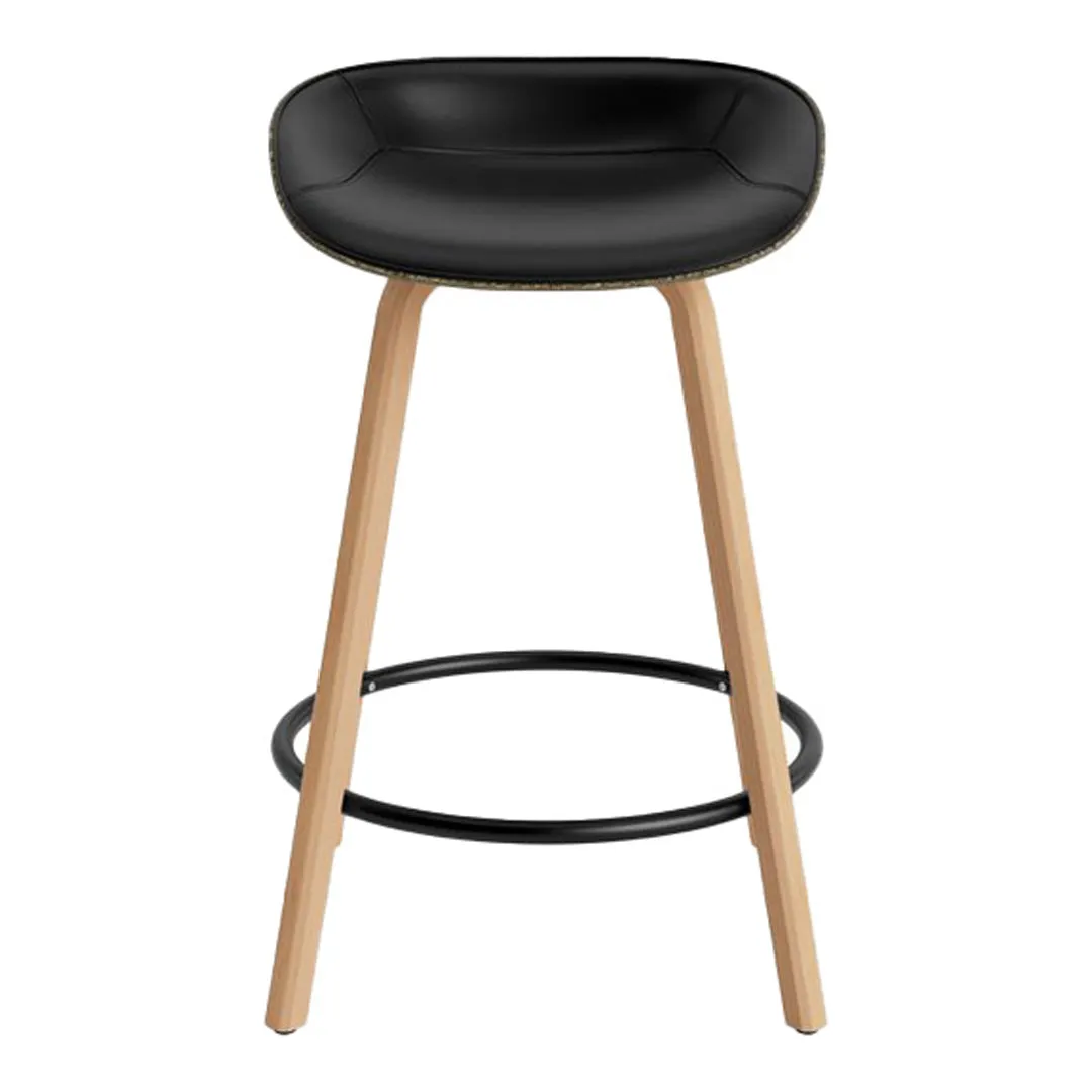 Mat Counter Stool - Front Upholstered