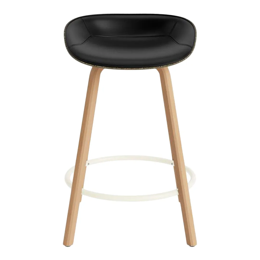 Mat Counter Stool - Front Upholstered