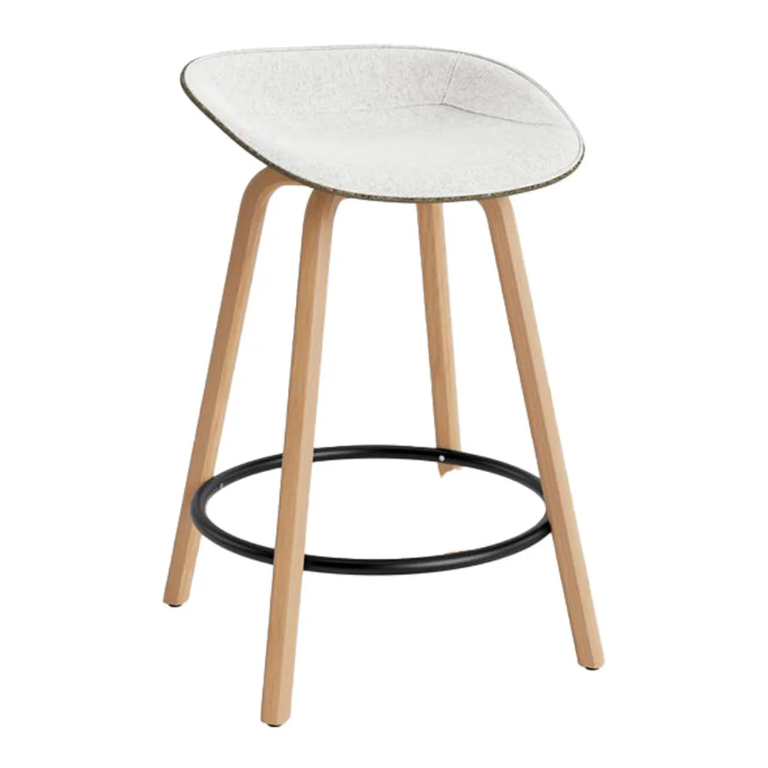 Mat Counter Stool - Front Upholstered