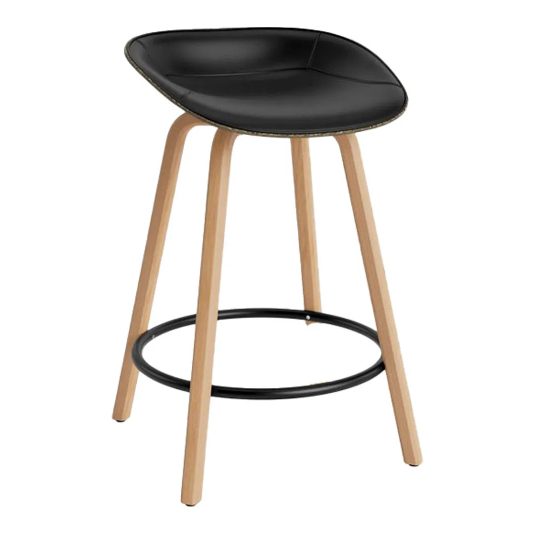 Mat Counter Stool - Front Upholstered