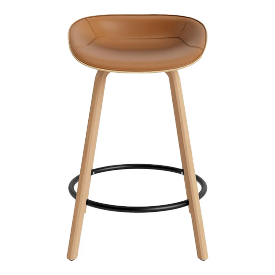 Mat Counter Stool - Front Upholstered
