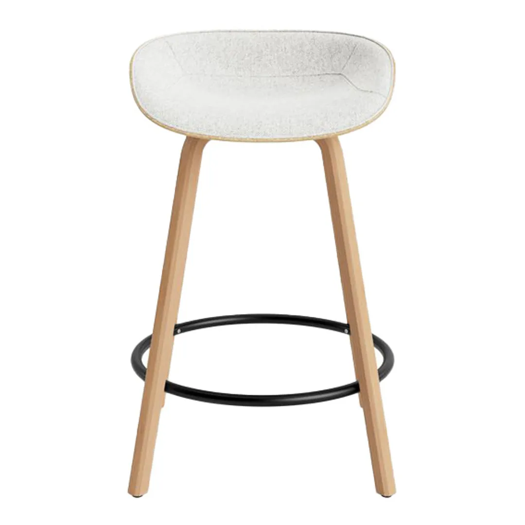 Mat Counter Stool - Front Upholstered