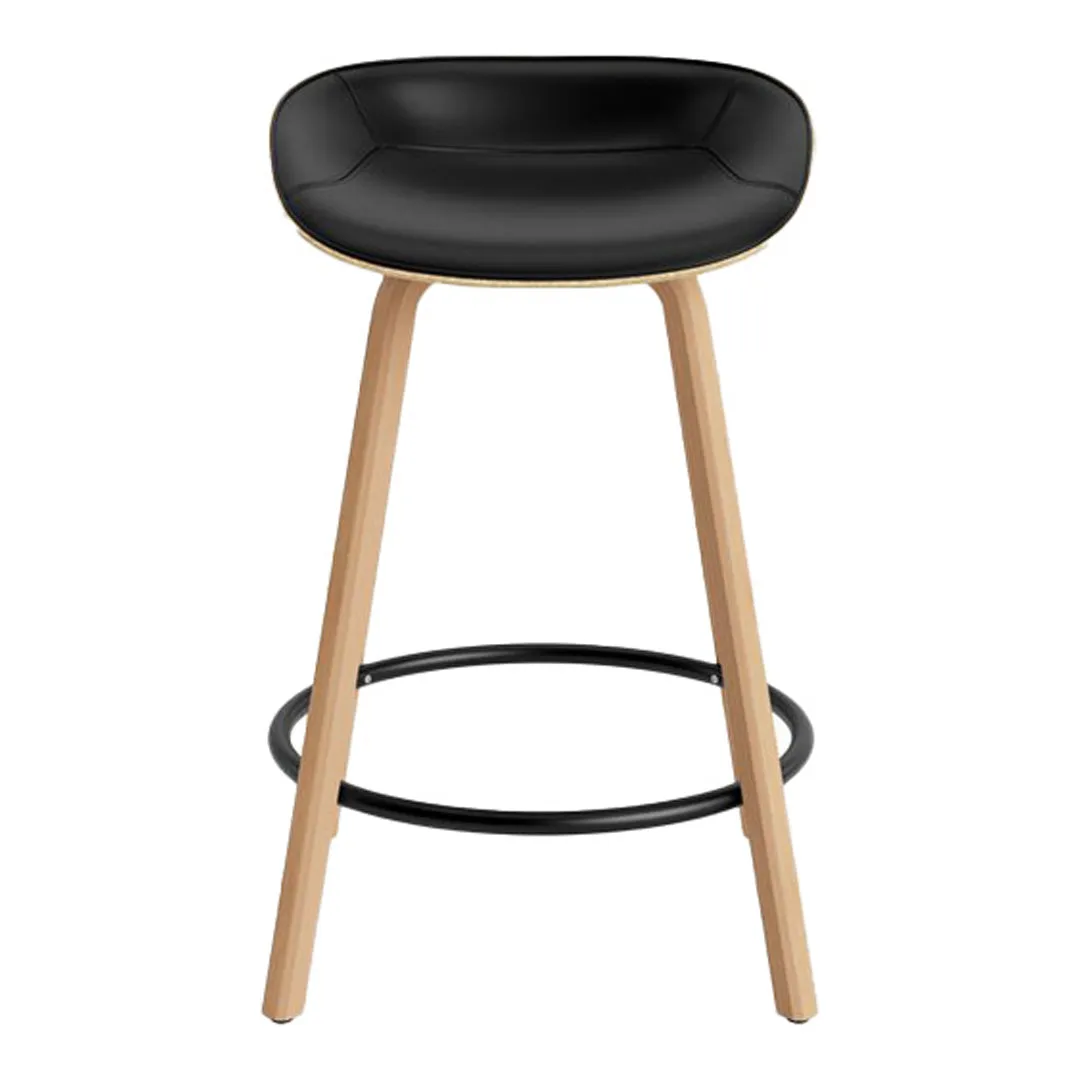 Mat Counter Stool - Front Upholstered