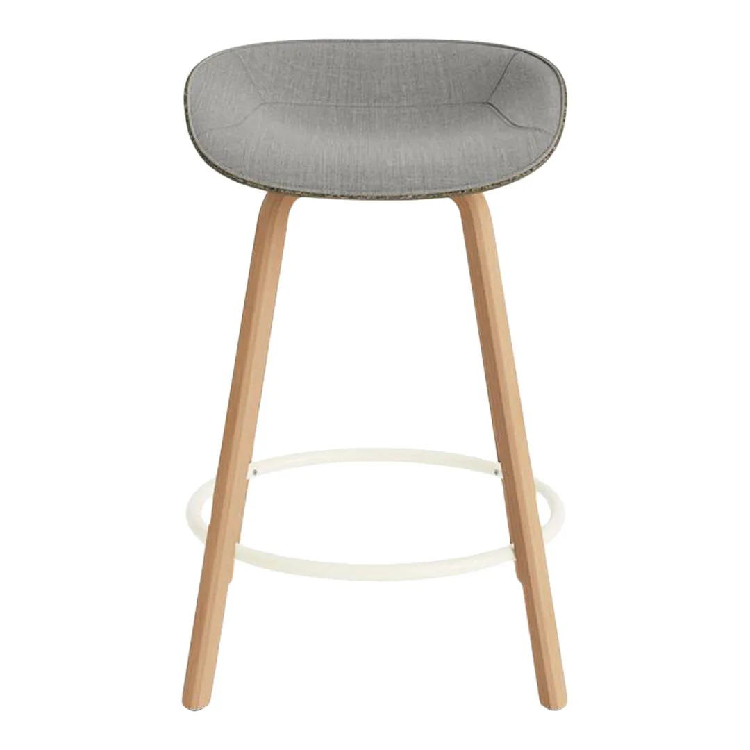 Mat Counter Stool - Front Upholstered
