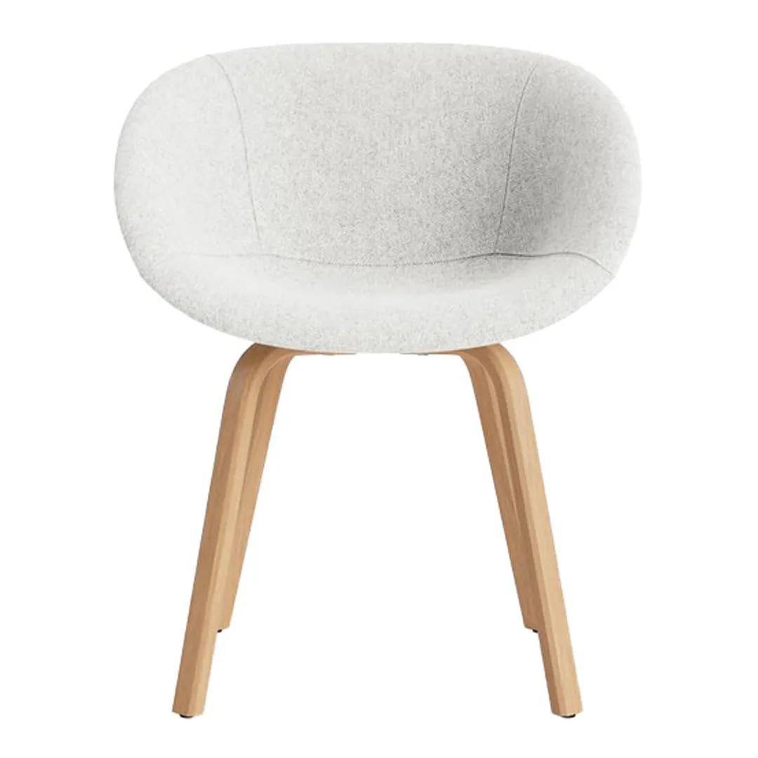 Mat Dining Chair w/ Arms - Fully Upholstered