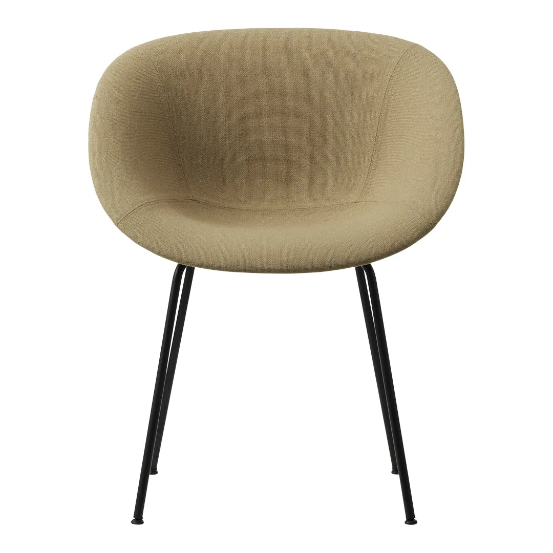 Mat Dining Chair w/ Arms - Fully Upholstered
