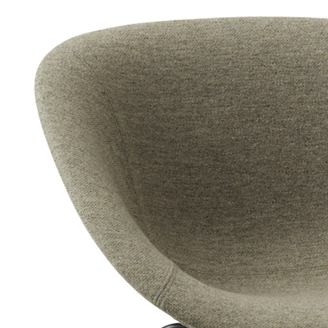 Mat Dining Chair w/ Arms - Fully Upholstered