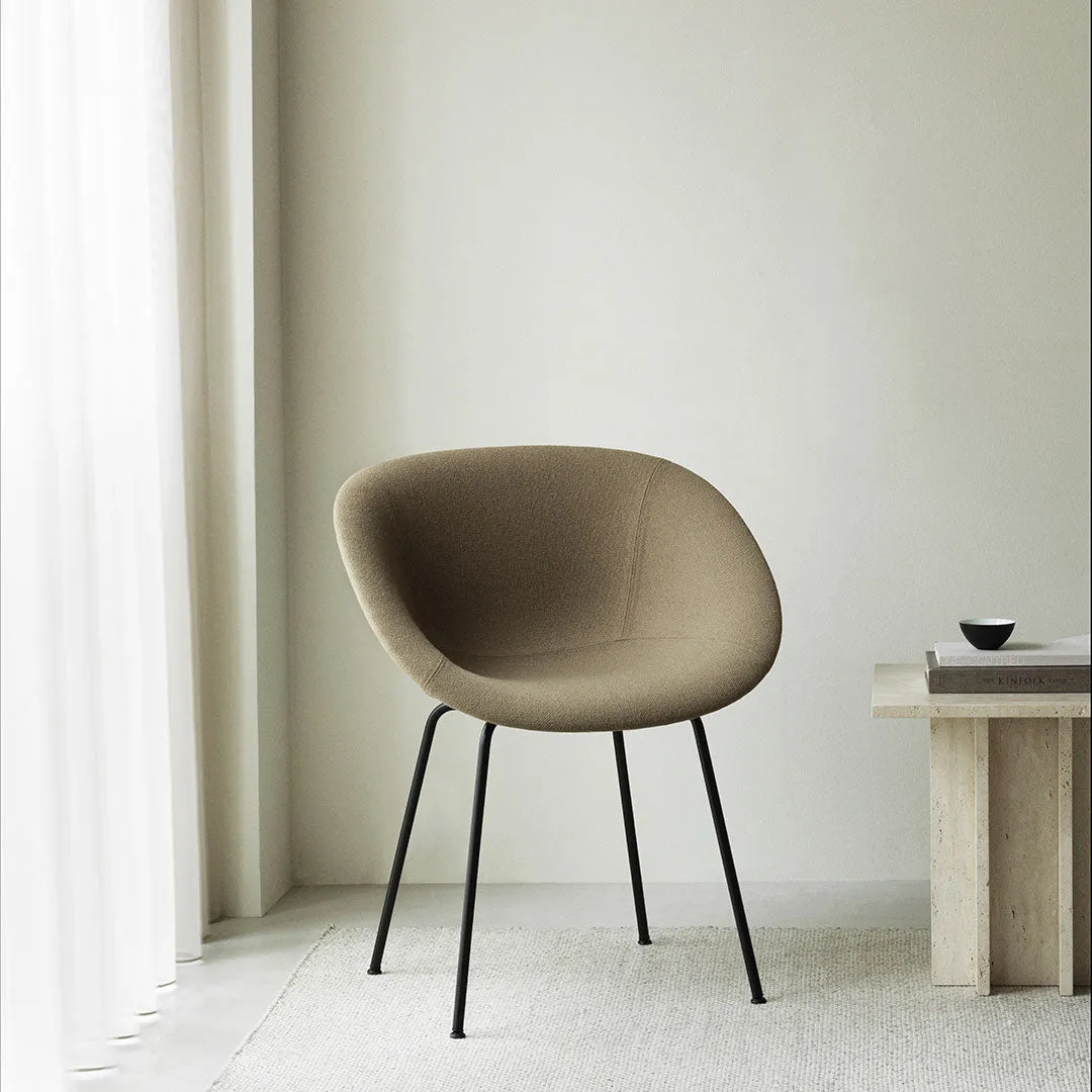Mat Dining Chair w/ Arms - Fully Upholstered
