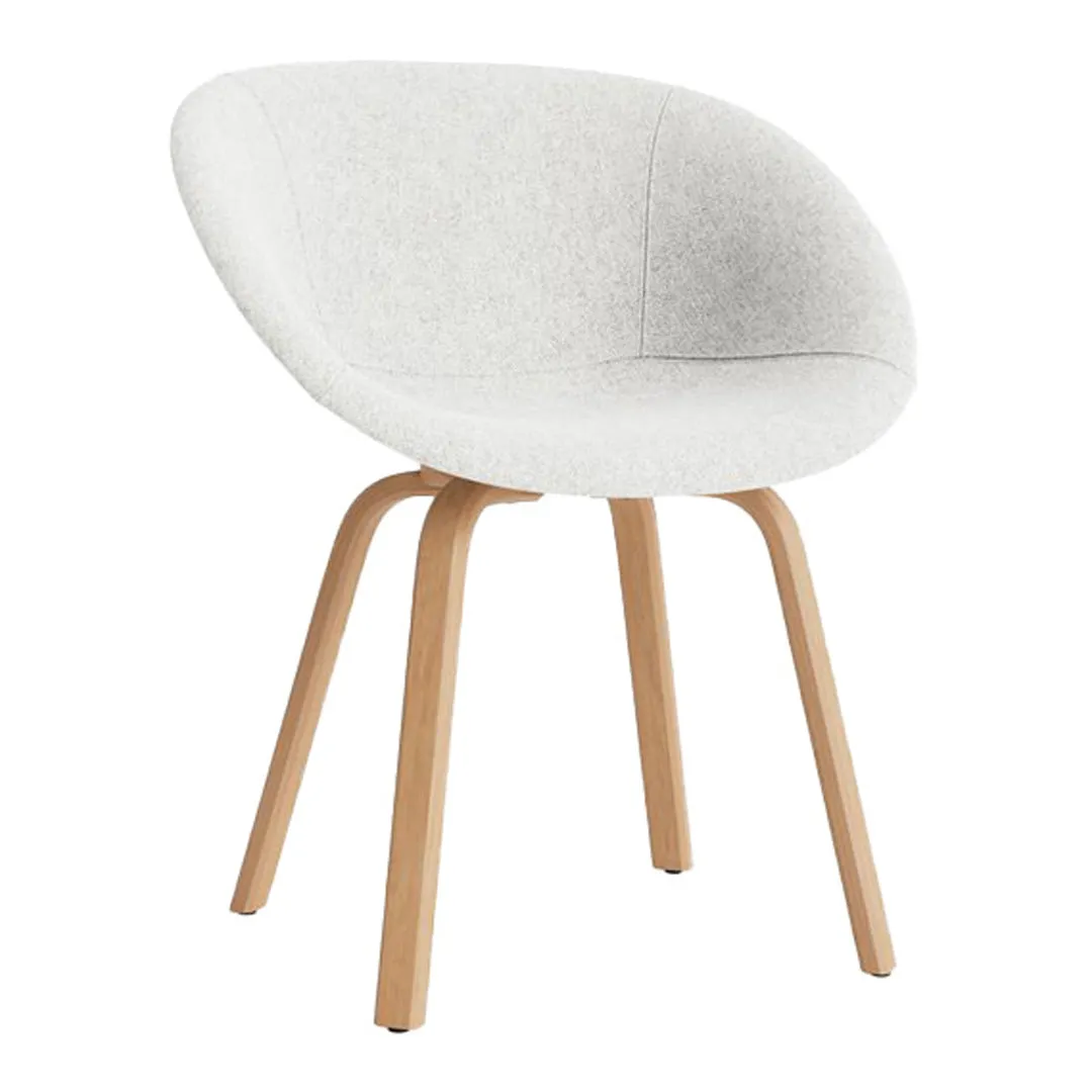 Mat Dining Chair w/ Arms - Fully Upholstered