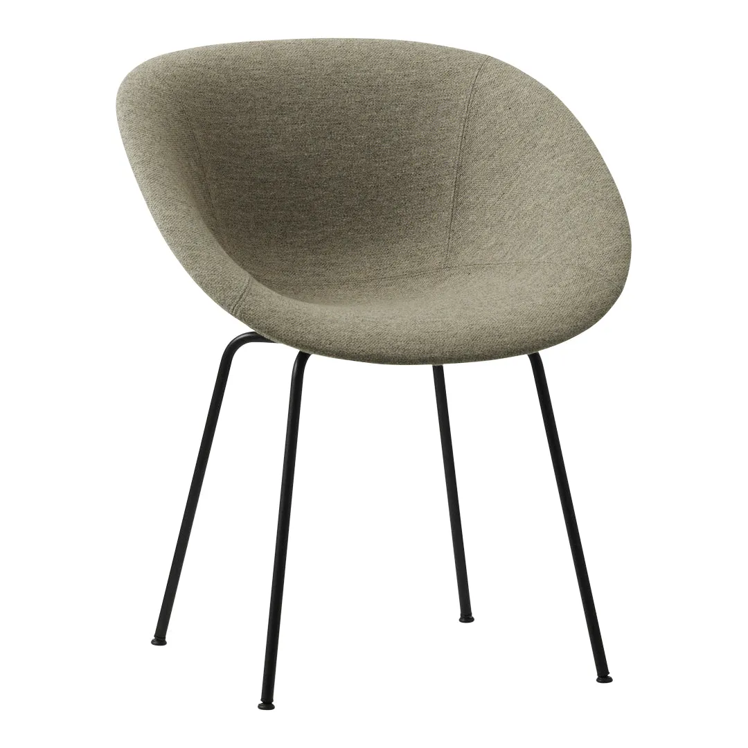 Mat Dining Chair w/ Arms - Fully Upholstered