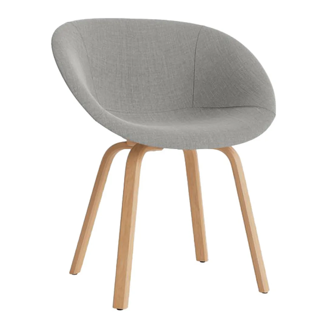 Mat Dining Chair w/ Arms - Fully Upholstered