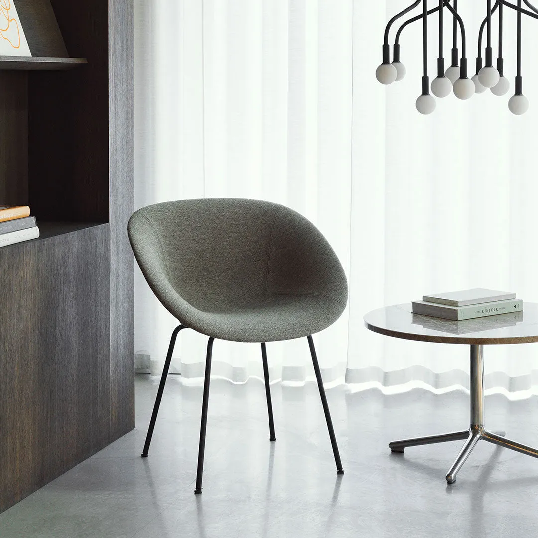 Mat Dining Chair w/ Arms - Fully Upholstered
