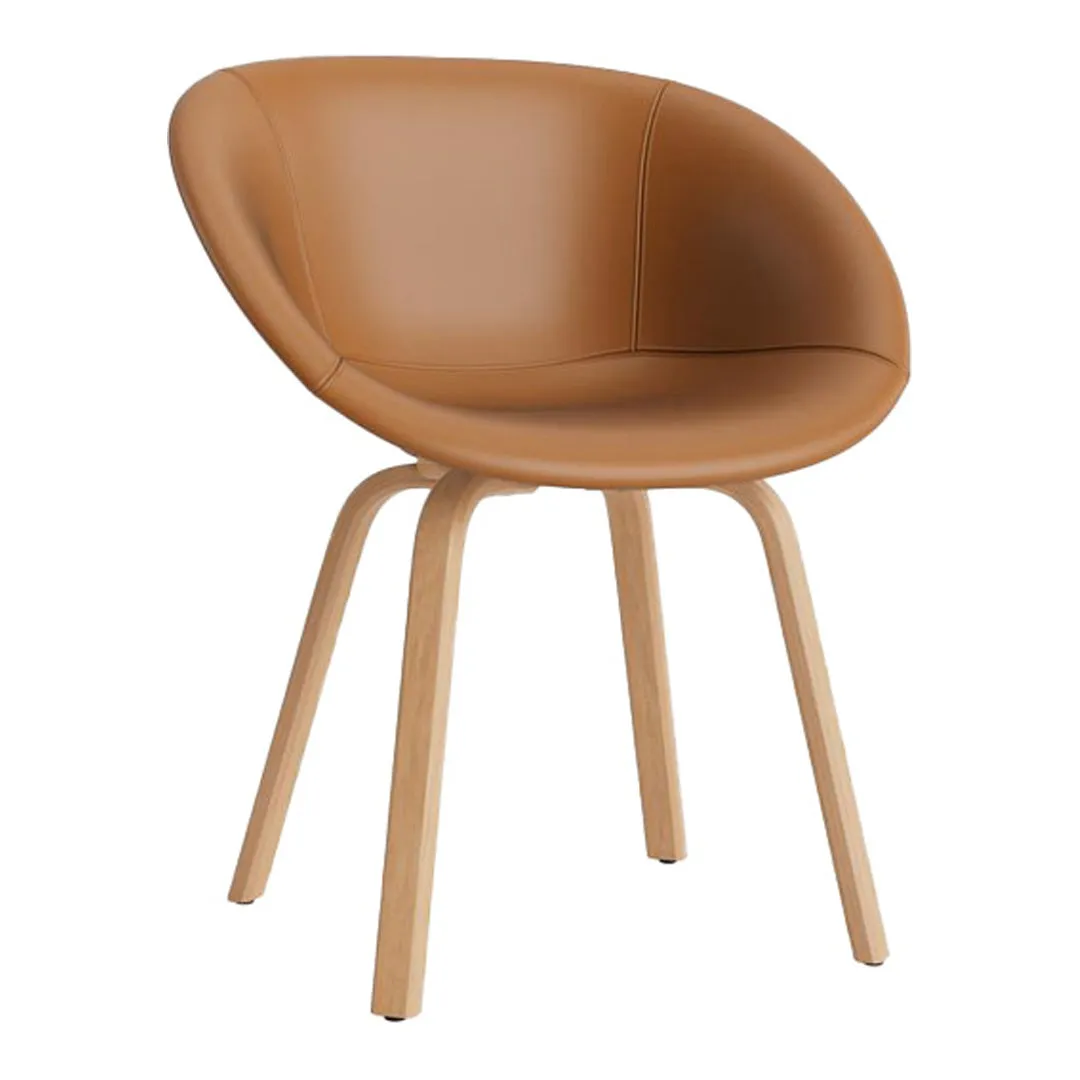 Mat Dining Chair w/ Arms - Fully Upholstered