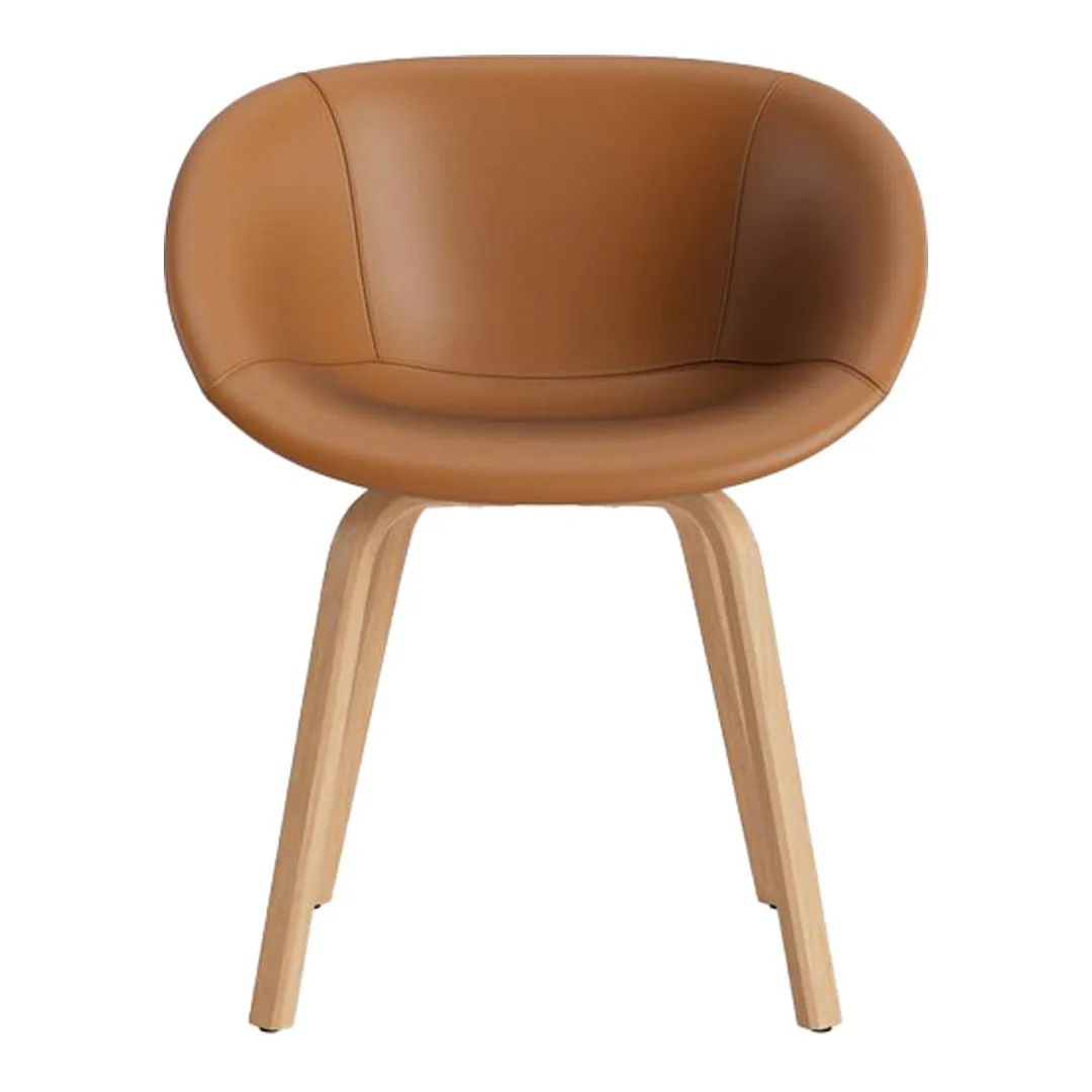 Mat Dining Chair w/ Arms - Fully Upholstered
