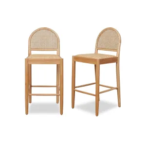 Mateo Bar Stool - Set of Two Bundle Mocka