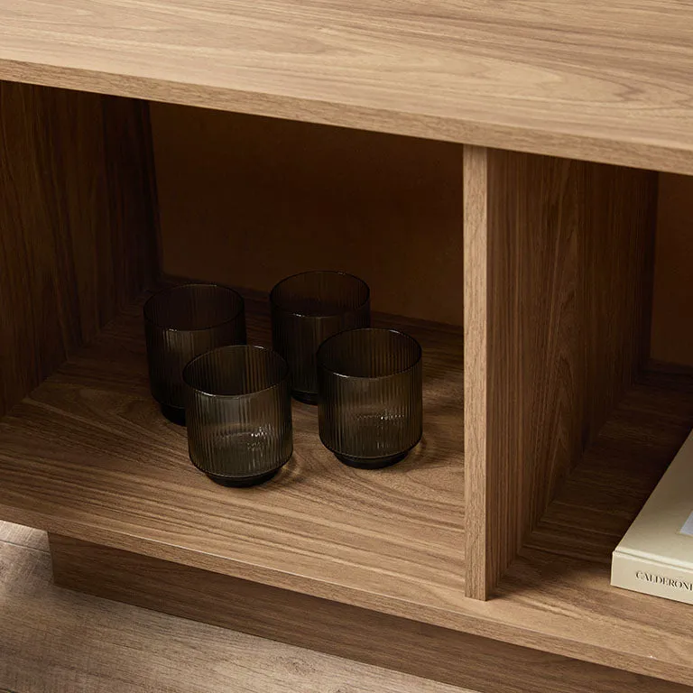 Maverick Entertainment Unit - Pecan Mocka