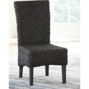 Meadow Chair Water Hyacinth in Graphite Modus